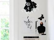 Lámpara colgante negra