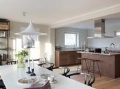 Cocina roble isla