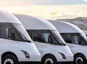 Tesla presenta flota nuevos camiones eléctricos.