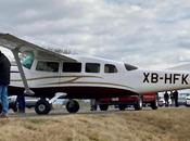 (Video) Avioneta aterriza Súper Carretera Rioverde