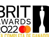 Premios brit 2022: lista completa ganadores