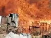 (Video) Incendio recicladora Periférico Oriente