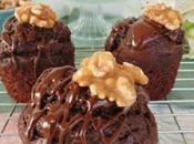 Muffins calabacín chocolate nueces