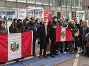 Peruanos salieron Ucrania encuentra Varsovia
