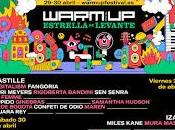 Warm Estrella Levante 2022, cartel días