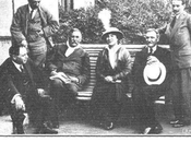 1911 Santander: Galdós, Estrañi Margarita Xirgu «San Quintín»