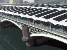 Londres construye mayor 'puente solar' mundo