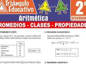 Promedios, Clases Propiedades para Segundo Secundaria