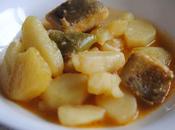 Receta patatas bacalao