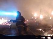 Casas cartón consumen fuego colonia Olivos