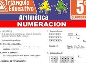 Numeración para Quinto Secundaria