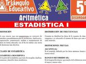 Estadística para Quinto Secundaria