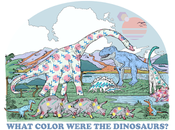 What color were dinosaurs?