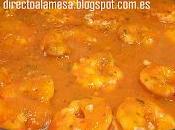 Gambones salsa