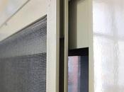 alto número mosquiteras correderas están correctamente montadas