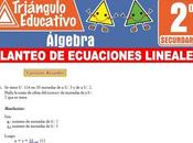 Planteo Ecuaciones Lineales para Segundo Secundaria