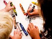 Manejando arte infantil niños diferentes edades