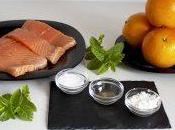 Salmón naranja plancha