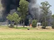 Video: registra incendio Parque Tangamanga