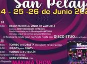Grandes Fiestas Valtuille Abajo 2022. Programa para días junio