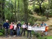 Señal camino visita cortegana (huelva)