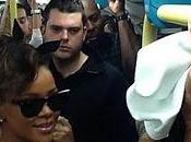Rihanna viaja metro