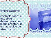 Acné, solución hielo.