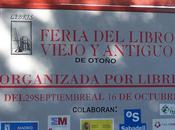 domingo octubre finaliza Feria Otoño Libro Viejo Antiguo Madrid