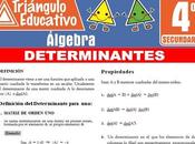 Determinantes para Cuarto Secundaria