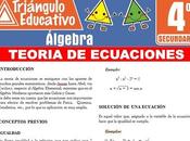 Teoría Ecuaciones para Cuarto Secundaria