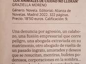 animales ciudad lloran graziella moreno