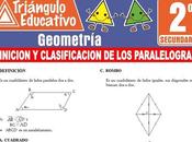 Definición Clasificación Paralelogramos para Segundo Secundaria