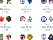 Calendario Futbol Mexicano jornada