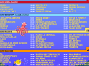 Horarios Festival 2022