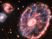 James Webb Captura impresionante imagen galaxia Cartwheel