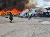 registra incendió empresa Delegación Pila