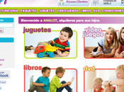 Alquiler online juguetes libros Analot