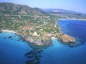 Sant'Antioco nombre isla mayor archipiélago Sulcis, extremo suroeste Cerdeña.