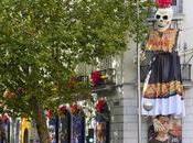Madrid celebra alegre fiesta mexicana muertos