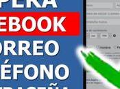 Cómo recuperar cuenta Facebook correo número