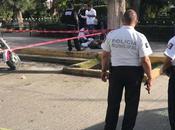 Fallece hombre plaza principal Villa Pozos