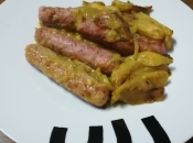 Salchichas curry