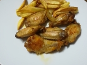 Alitas pollo horno estilo Búfalo