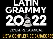 Latin grammy 2022: lista completa ganadores
