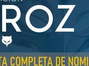 Lista completa nominados premios feroz 2023