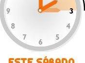 Este sábado, cambio hora