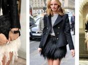 Combinar Falda Plumas