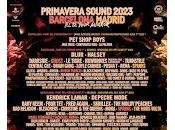 Primavera Sound 2023, cartel Barcelona Madrid