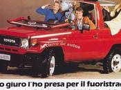 Toyota Land Cruiser comercializado Italia 1986