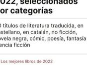 mejores libros 2022 según Periódico: MARE número dels millors llibres gèneres fantàstics